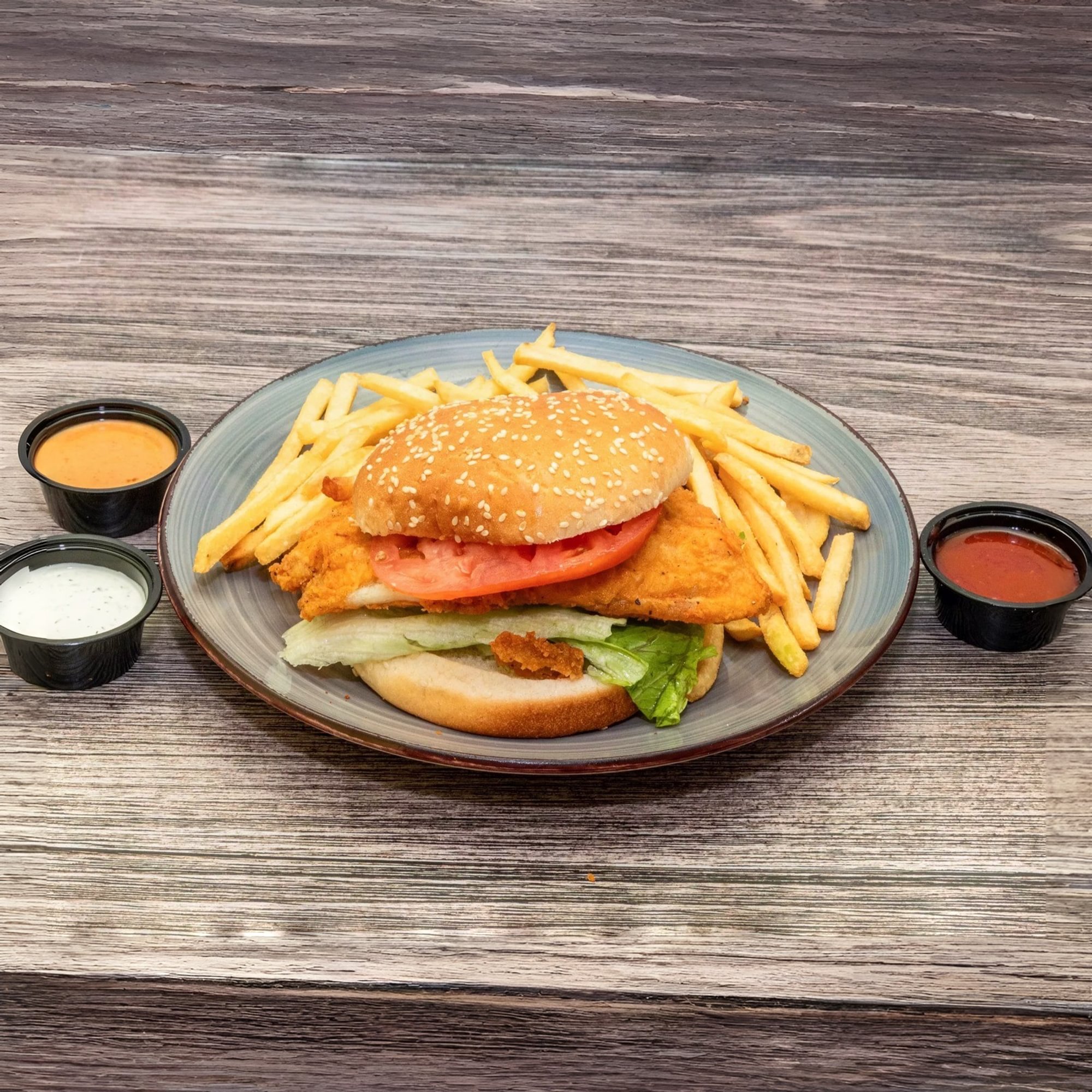 17. Fish Sandwich Burger