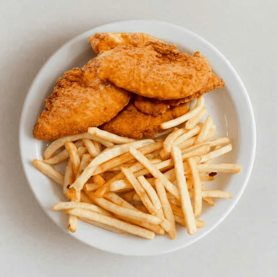 Breaded Chicken Filets Platter