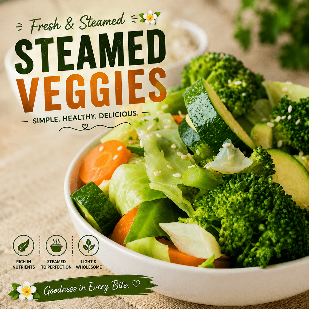 Steamed Mixed Vegetables