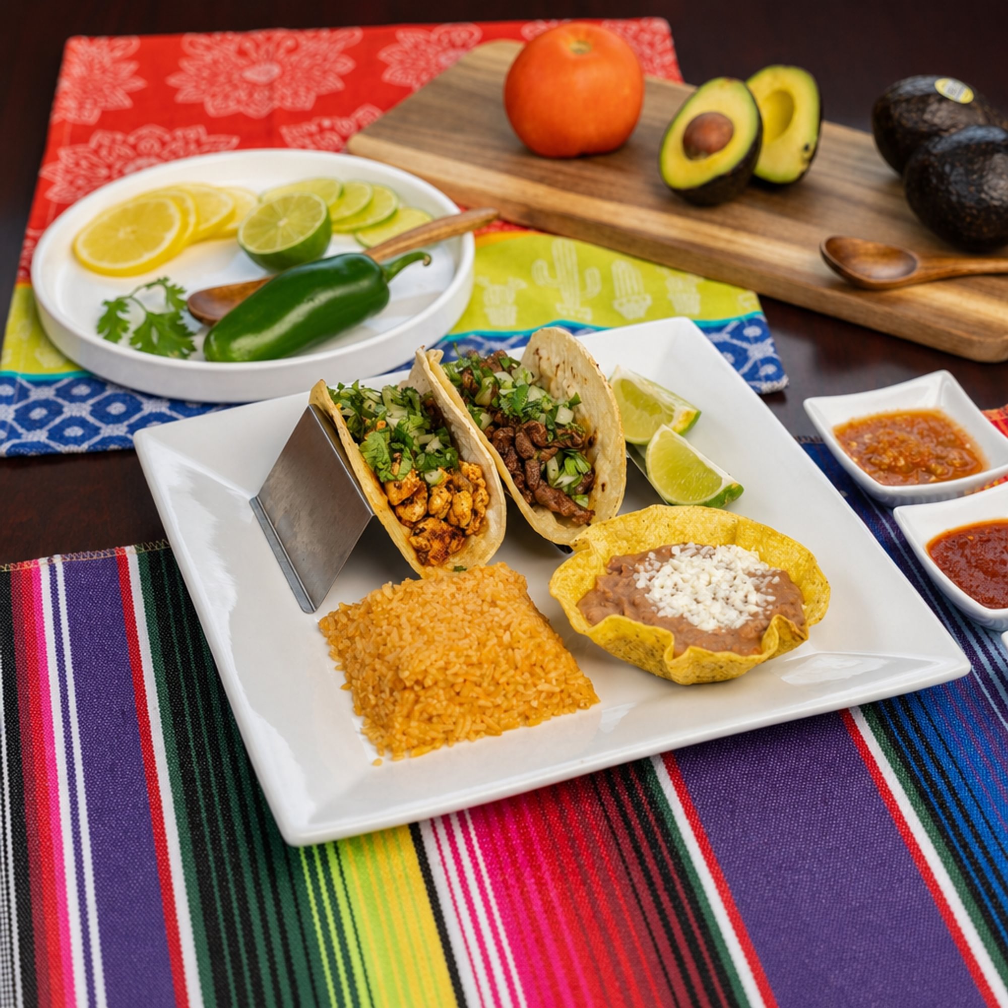 Mexican Tacos Entrée (2)