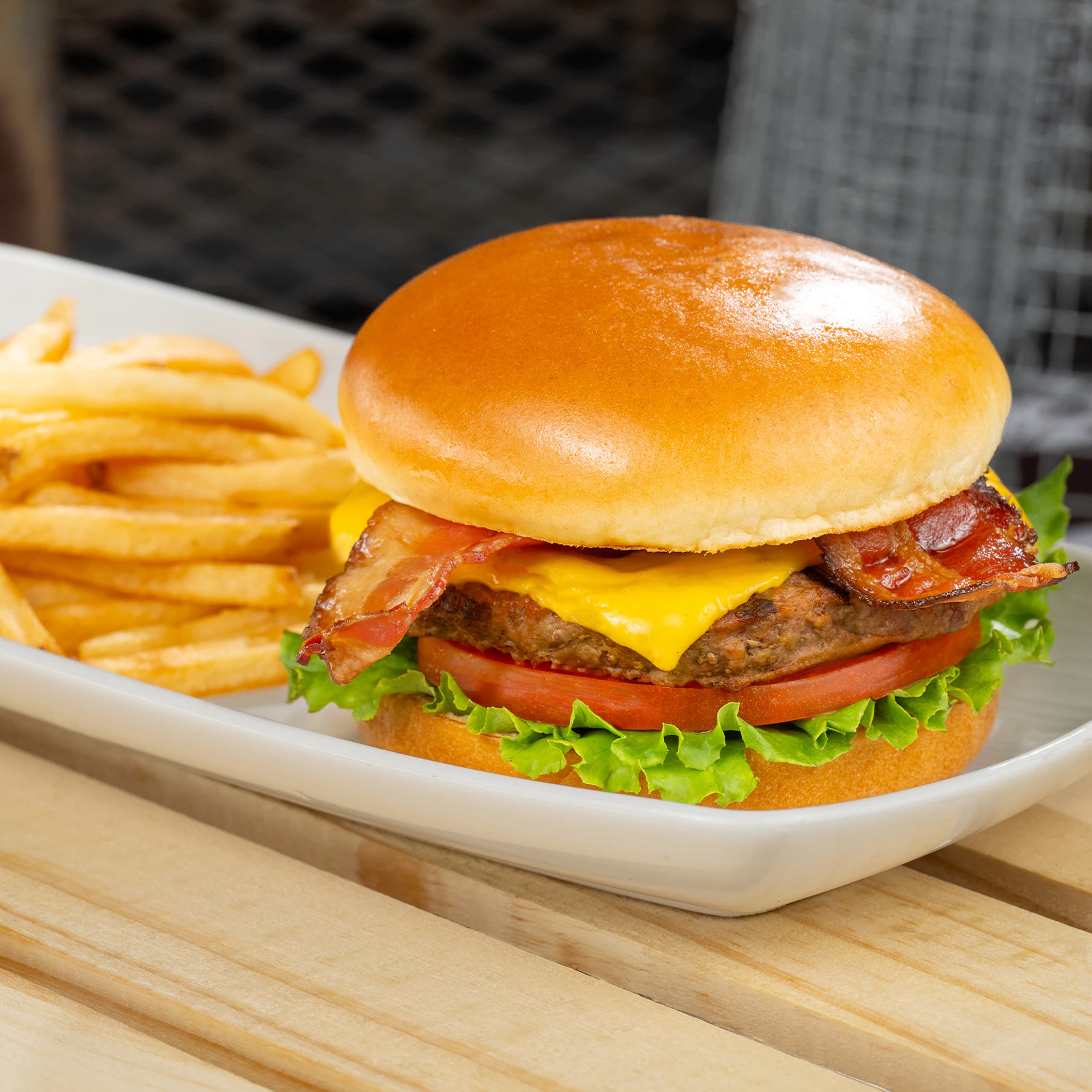 1/3 lb Angus Bacon Cheeseburger