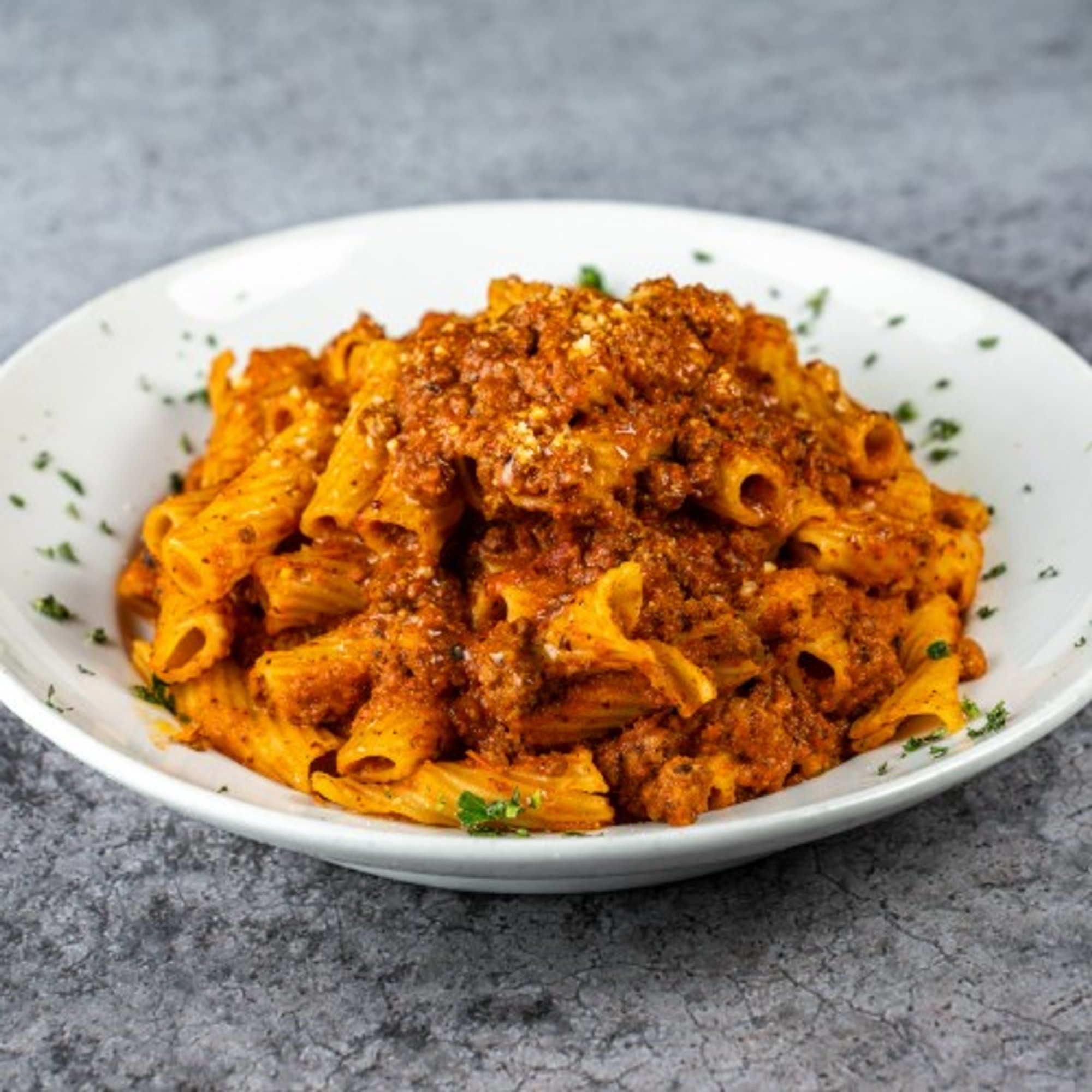 Rigatoni Bolognese Pasta