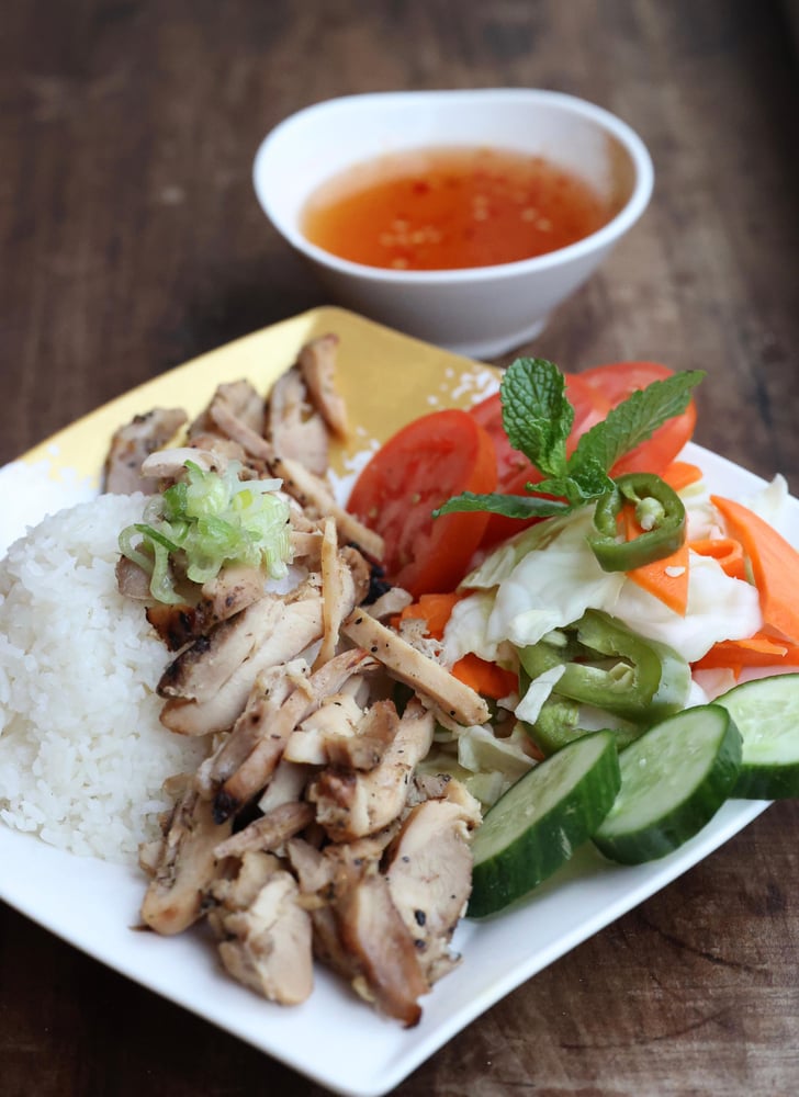 Grilled Chicken With Rice Plate