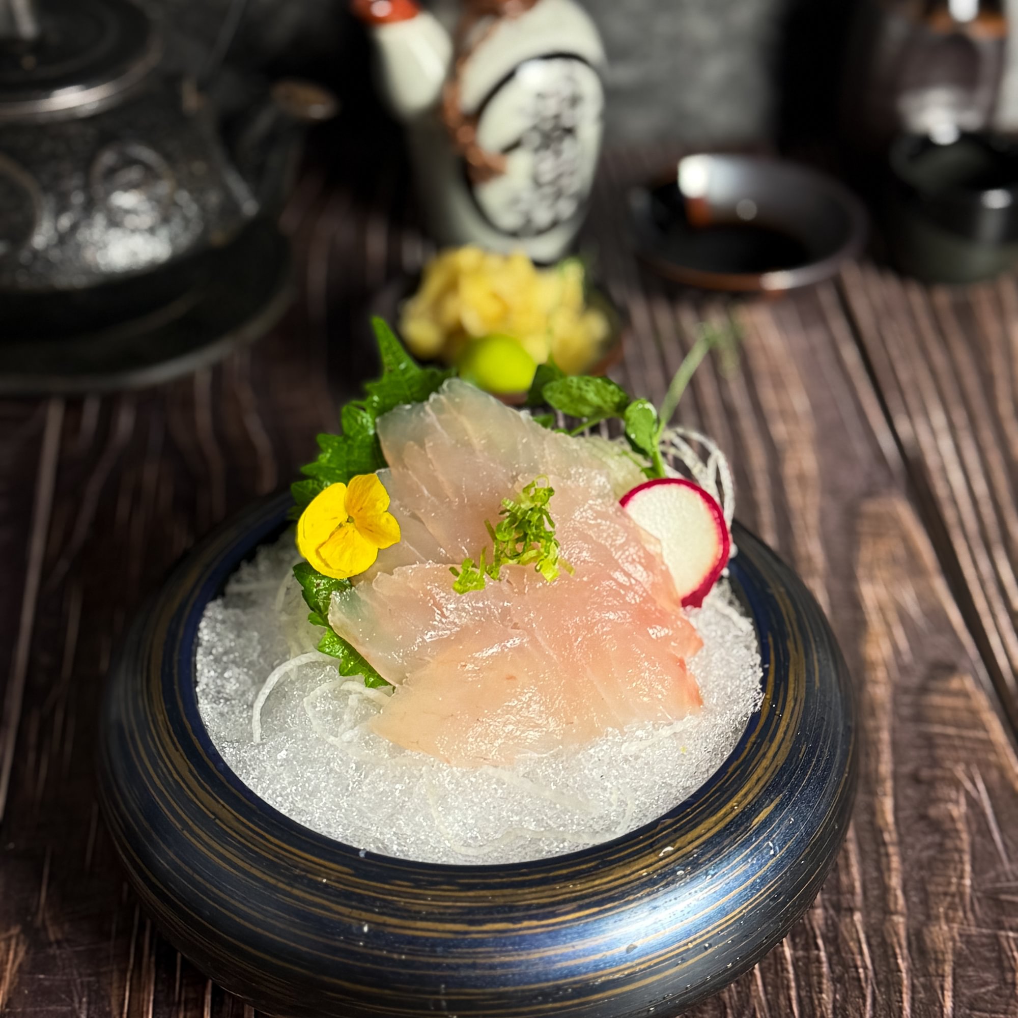 Flounder Sashimi