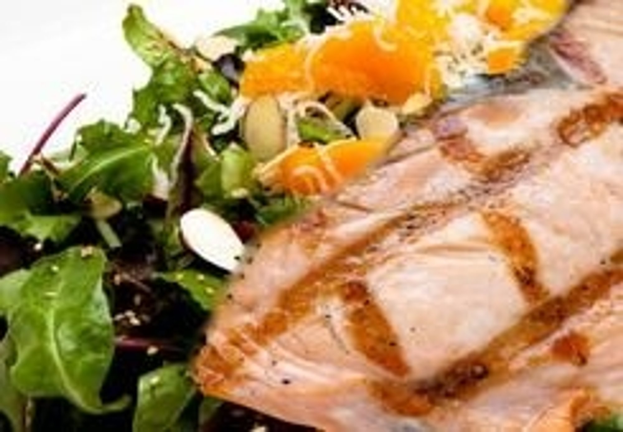 Grilled Salmon Salad