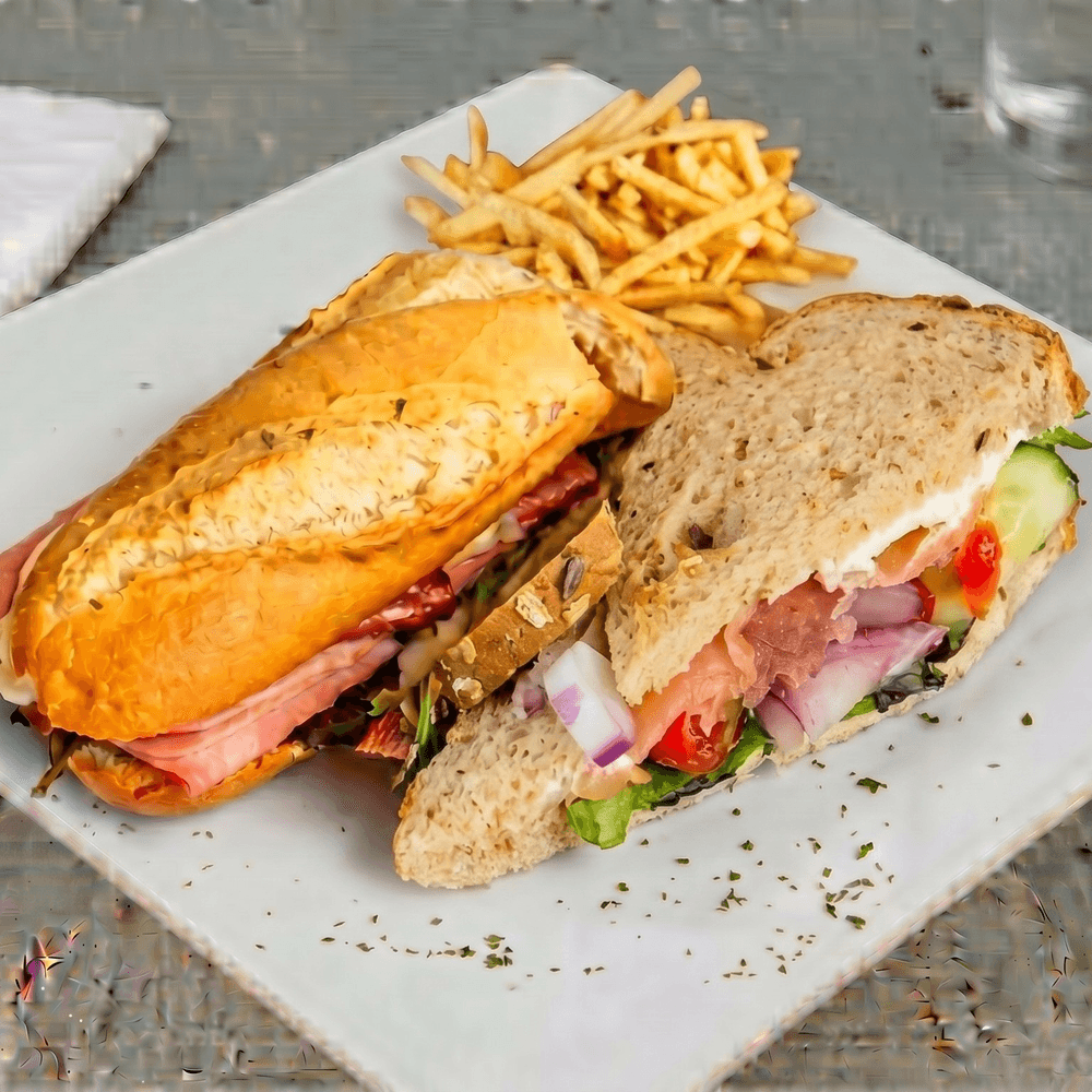 Smoked Salmon Sandwich