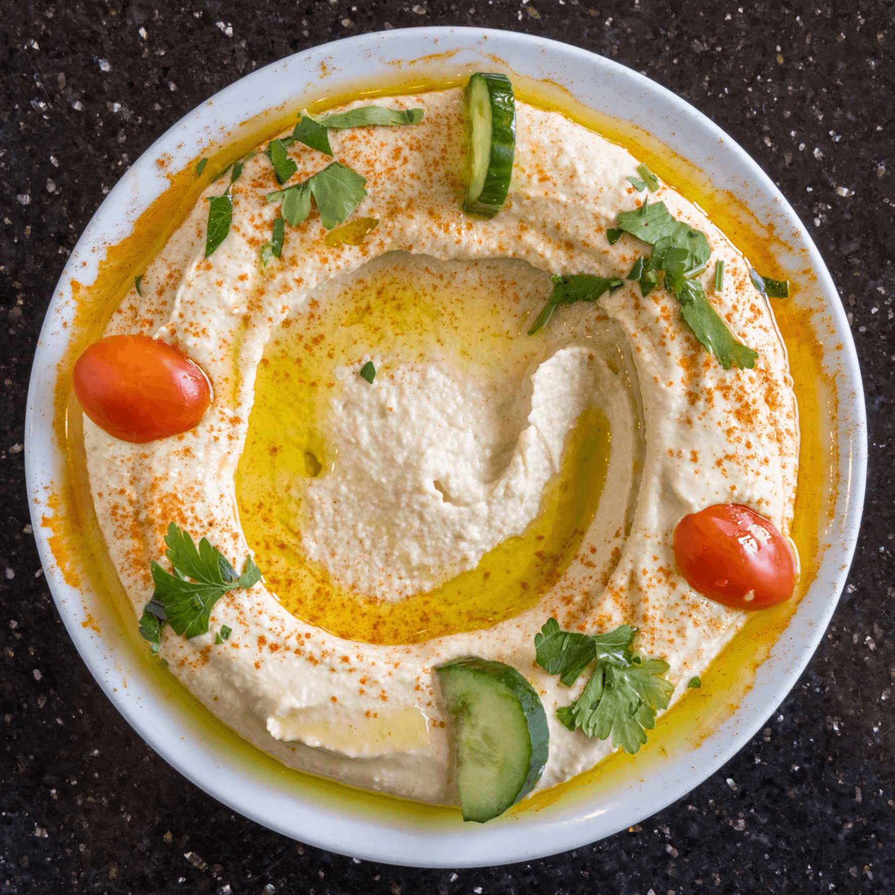 Hummus with Mushroom