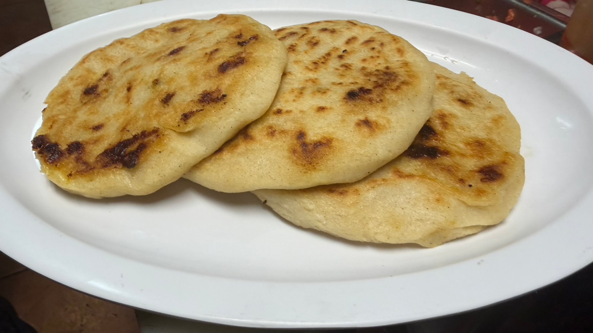 Pupusas (Stuffed Corn Tortillas)