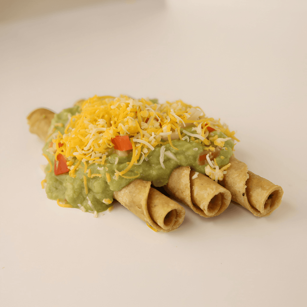 3 Rolled Tacos w/Guacamole