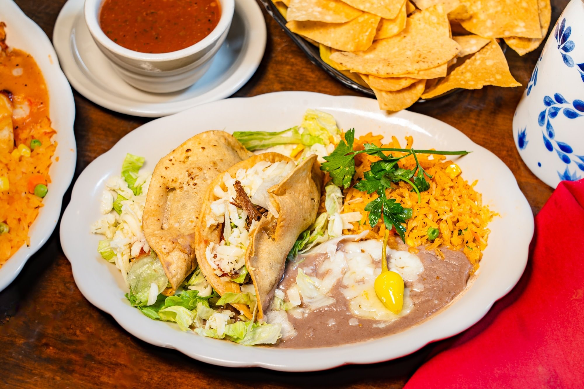 7. Two Crispy Tacos
