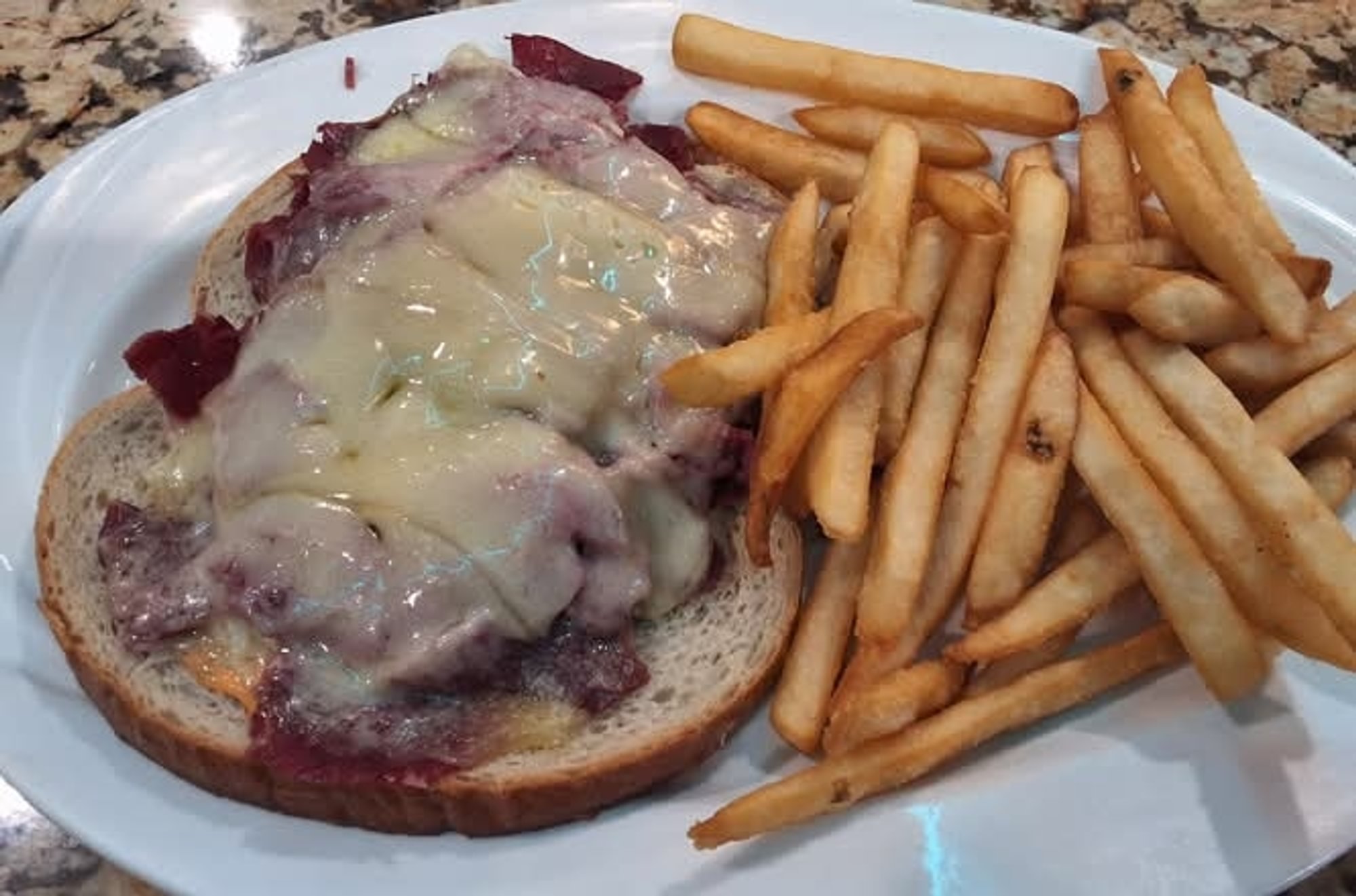 Corned Beef and Pastrami Reuben