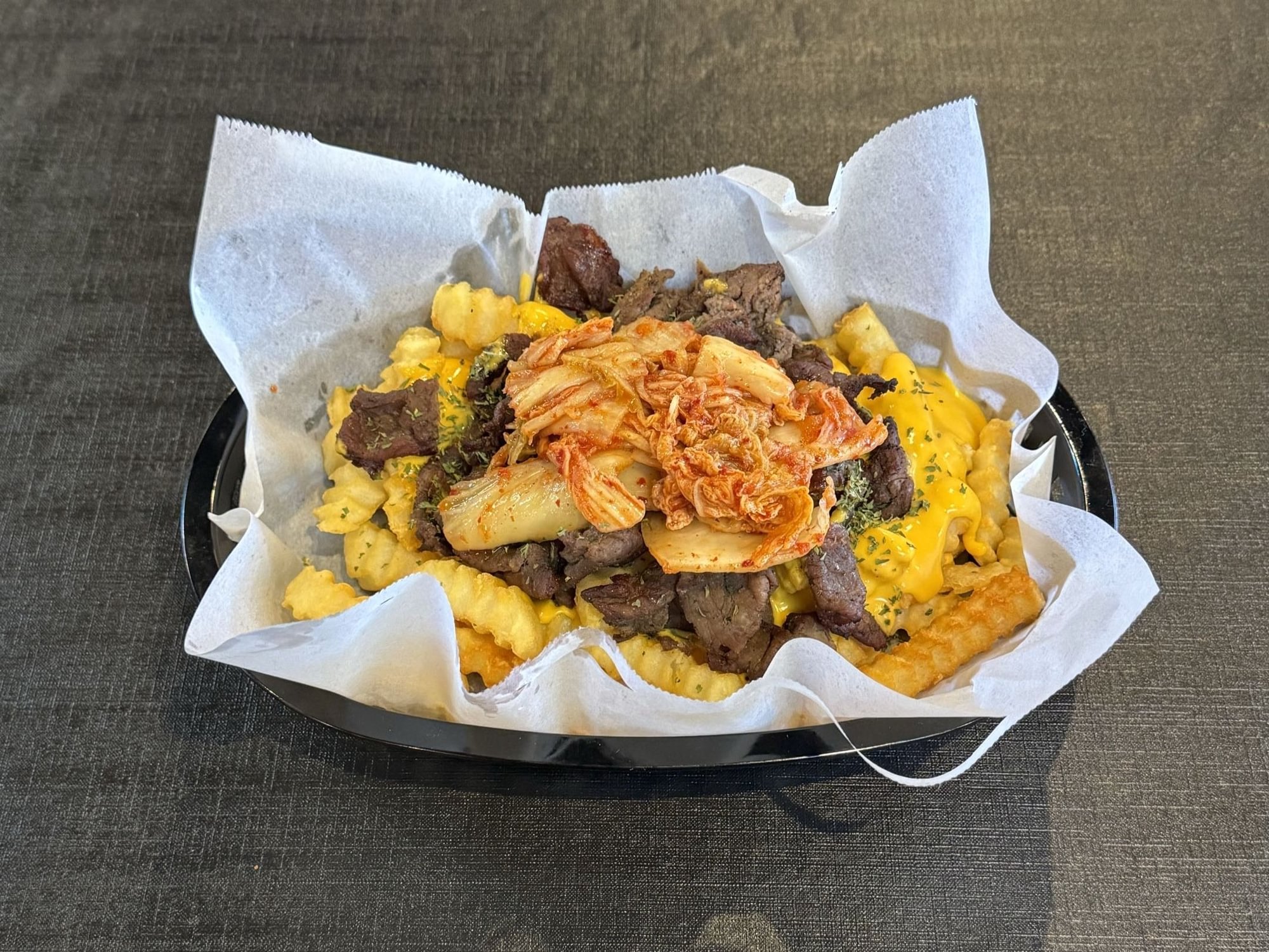 Bulgogi Fries w/ Kimchi