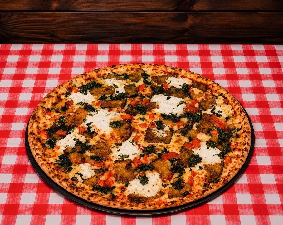 Lg Mediterranean Veggie Pizza 14 (Italian Style)