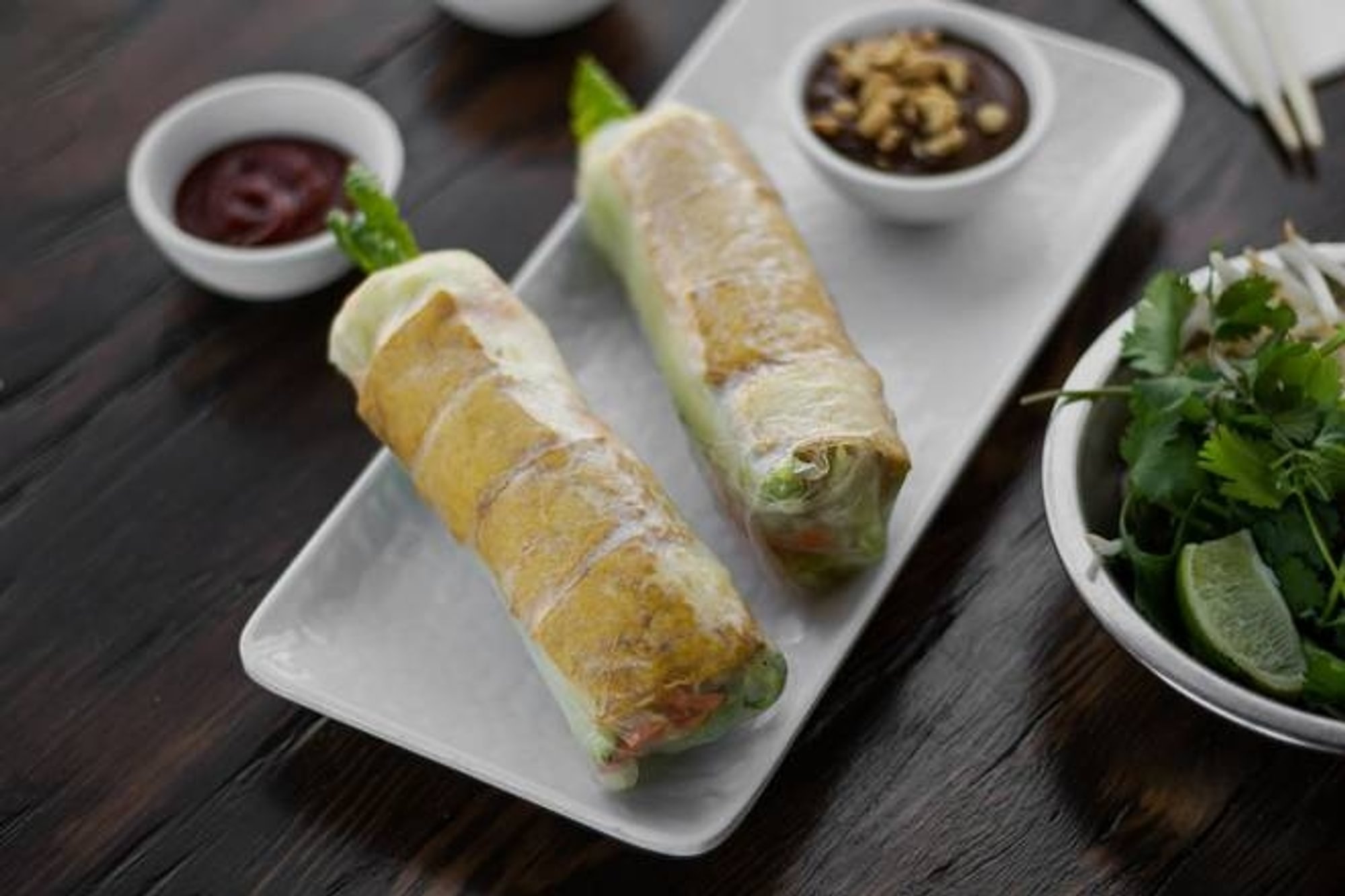 385 Veggie Tofu Spring Roll