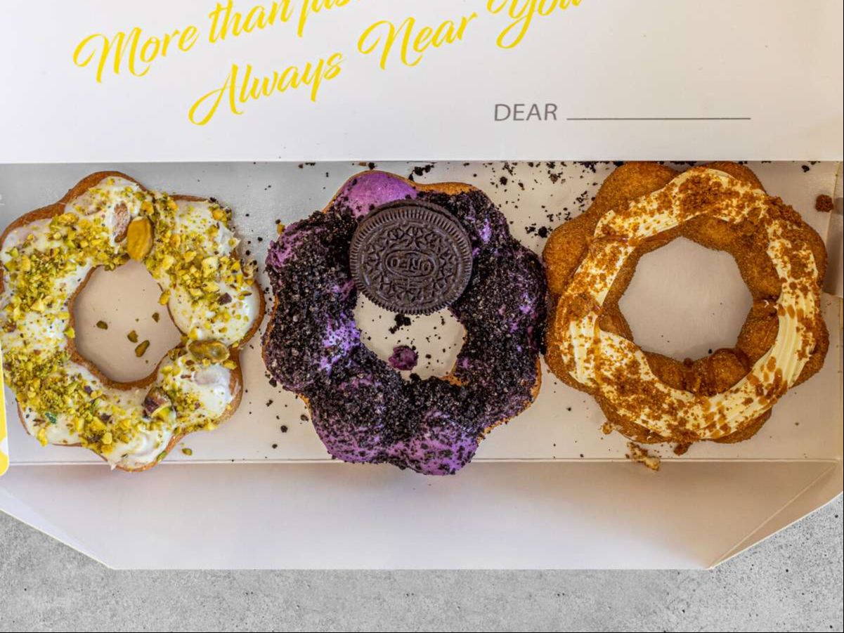 3 Mochi Donuts