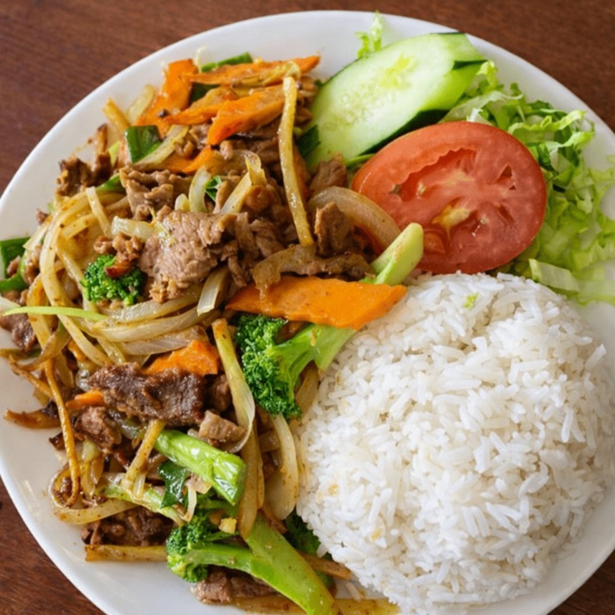 Lemongrass Stir Fried with Rice (Com Xao Xa)