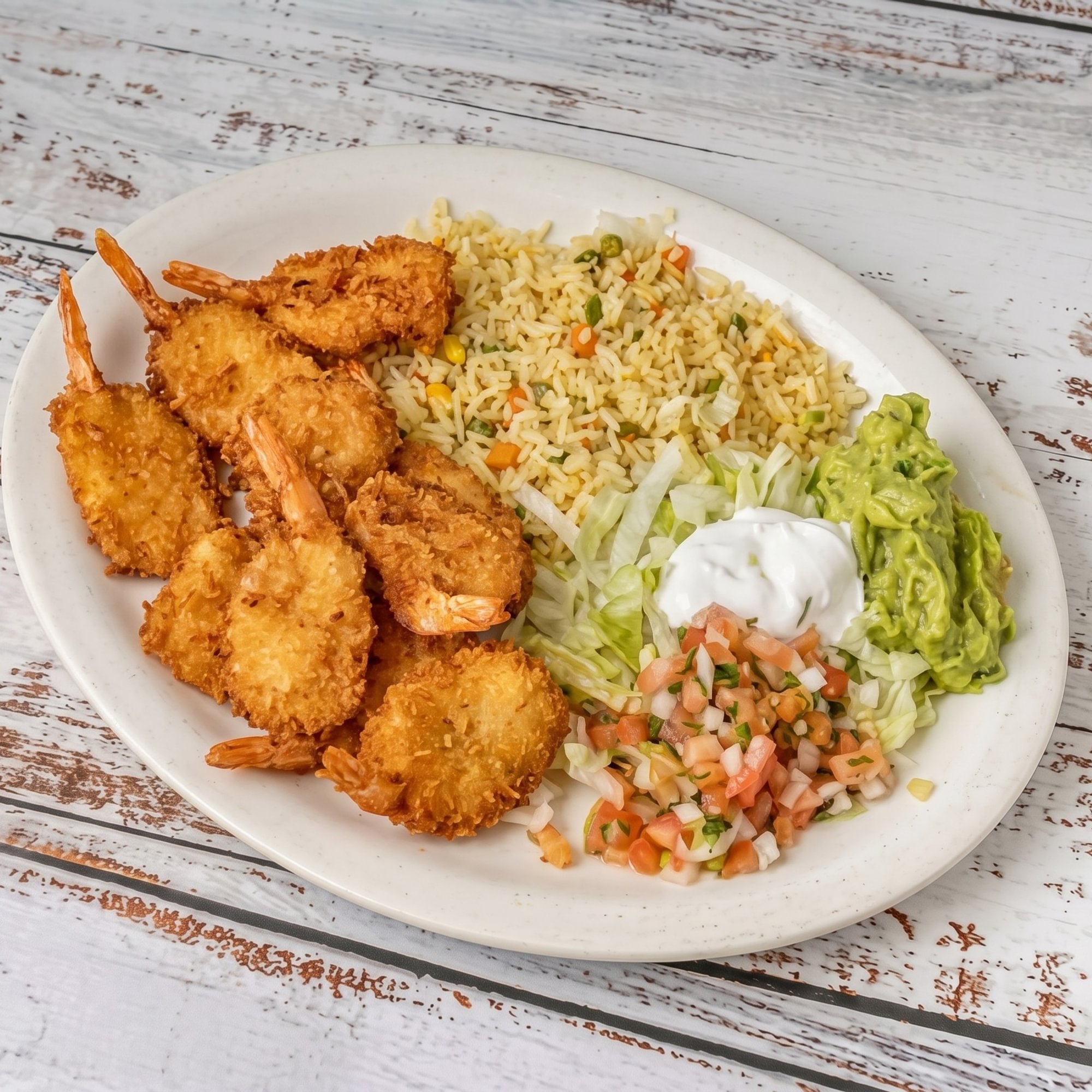 Camarones Empanizados