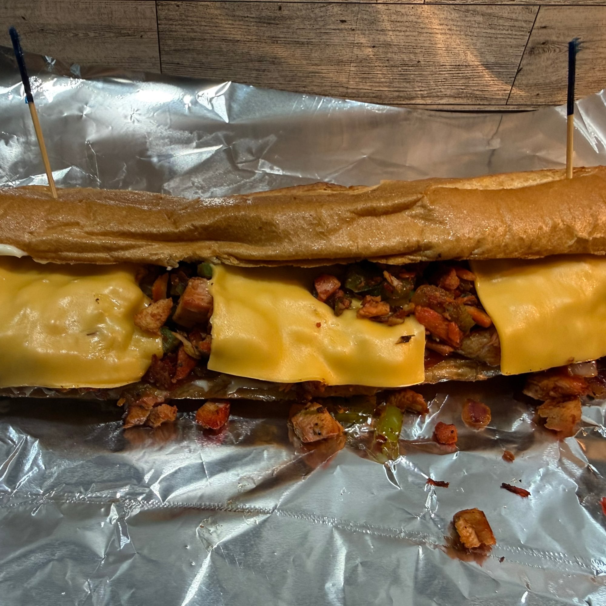 Combo Chicken Cheese Steak