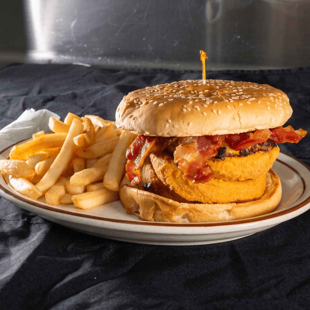 Western Bacon Burger Combo