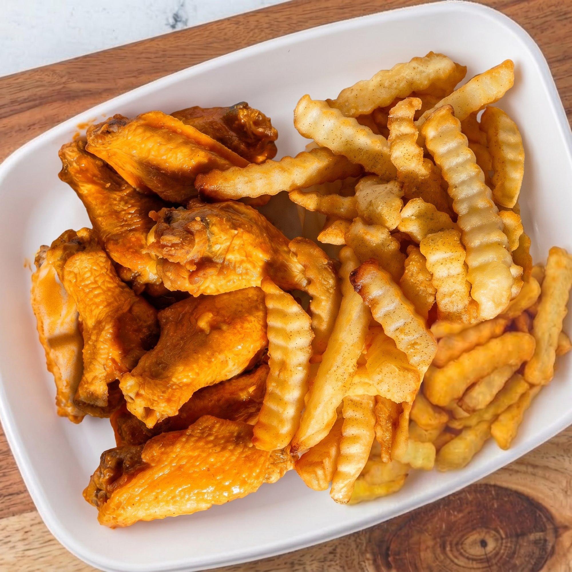 #6 Wings & Fries