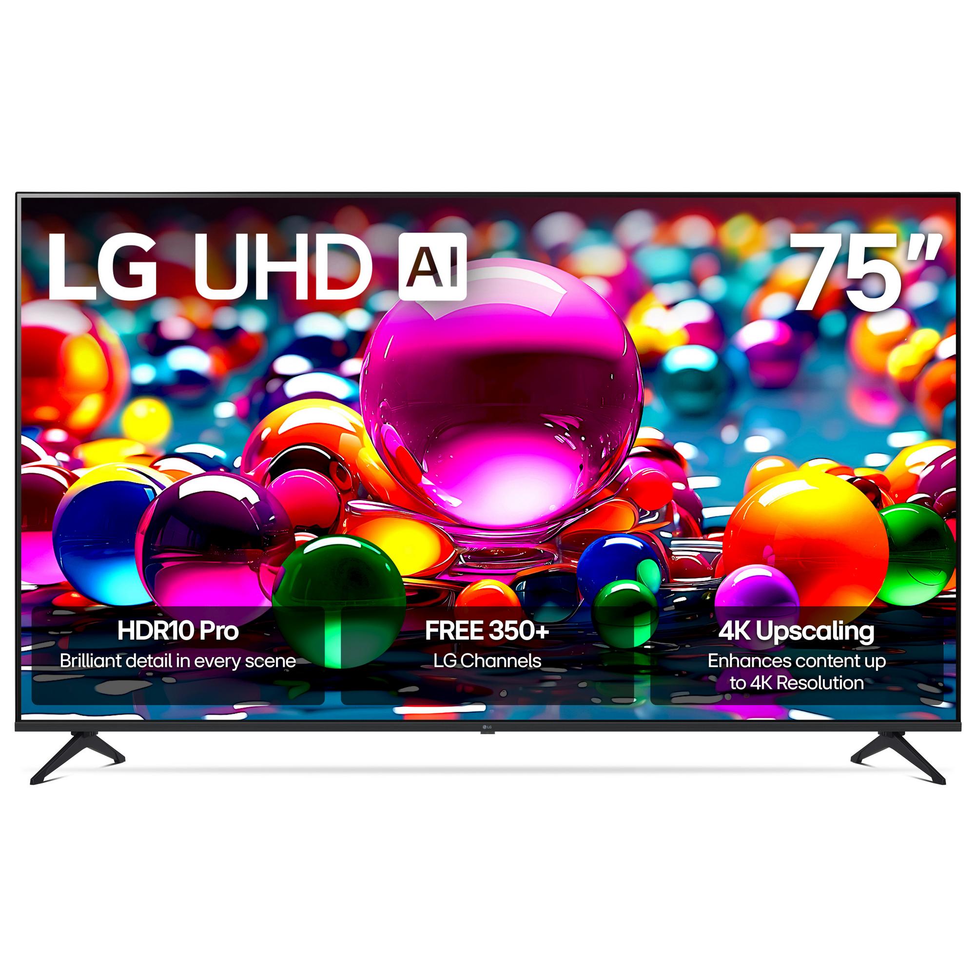 75" 4K UHD Smart TV w/ webOS 25