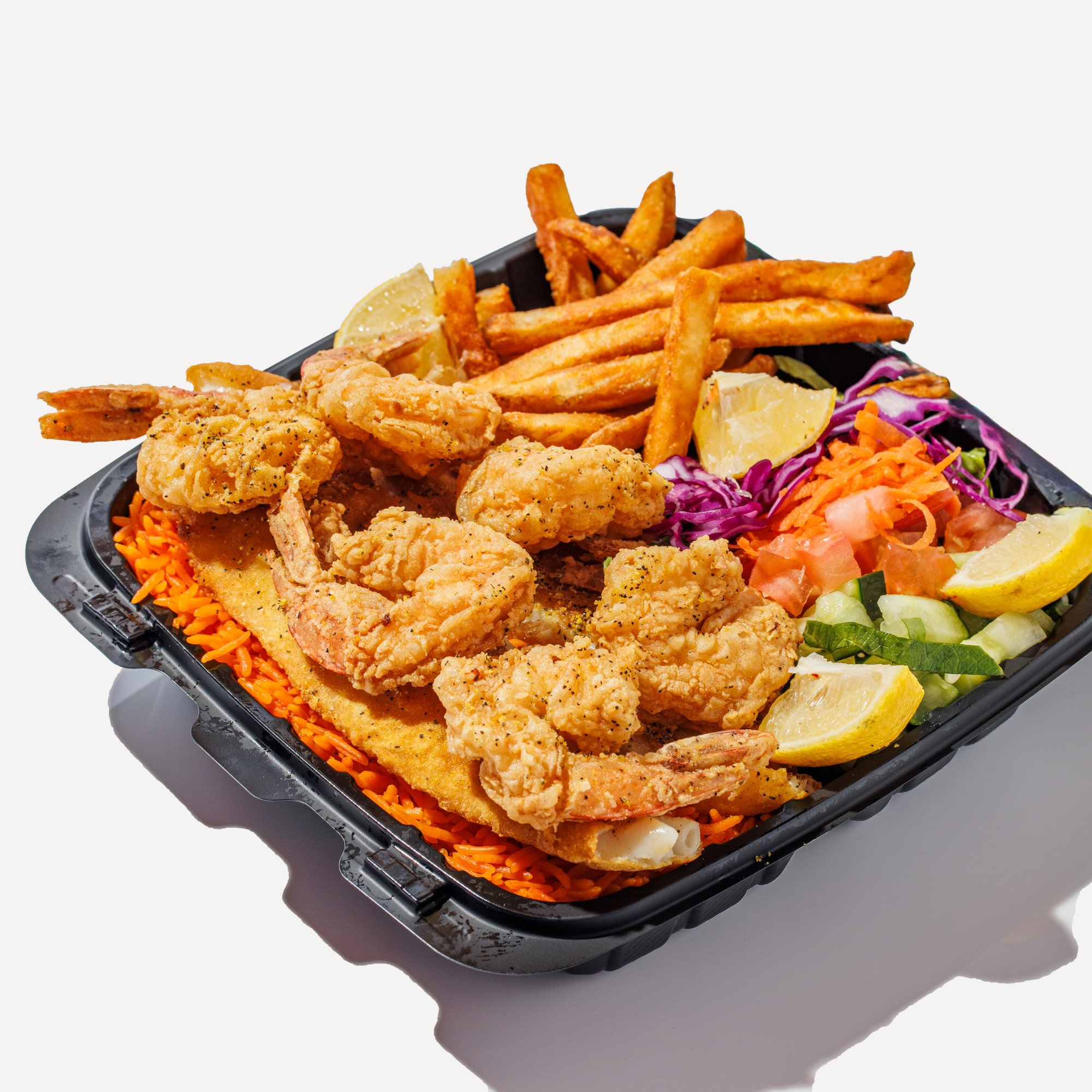 Seafood Over Rice