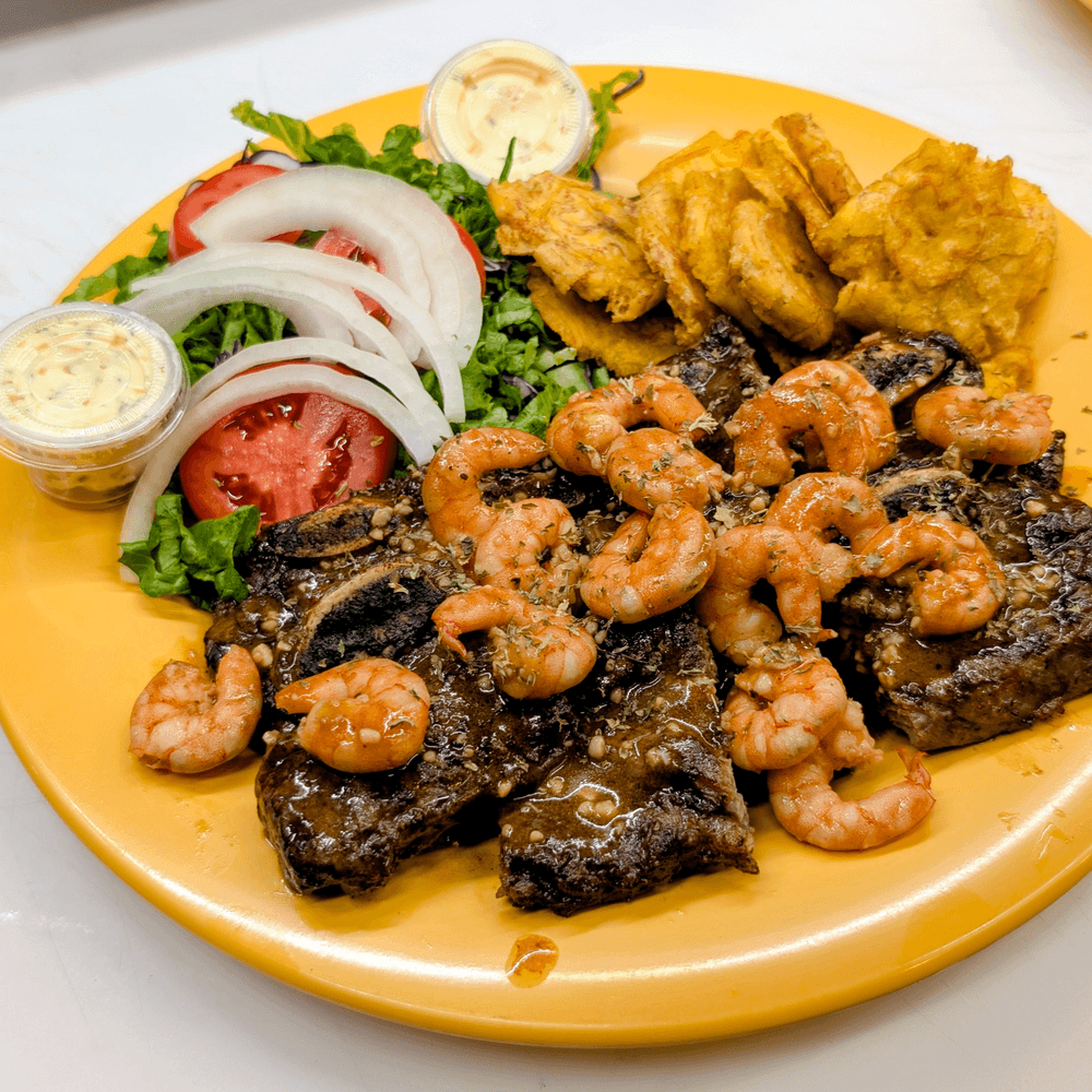 Beef Ribs with Shrimp
