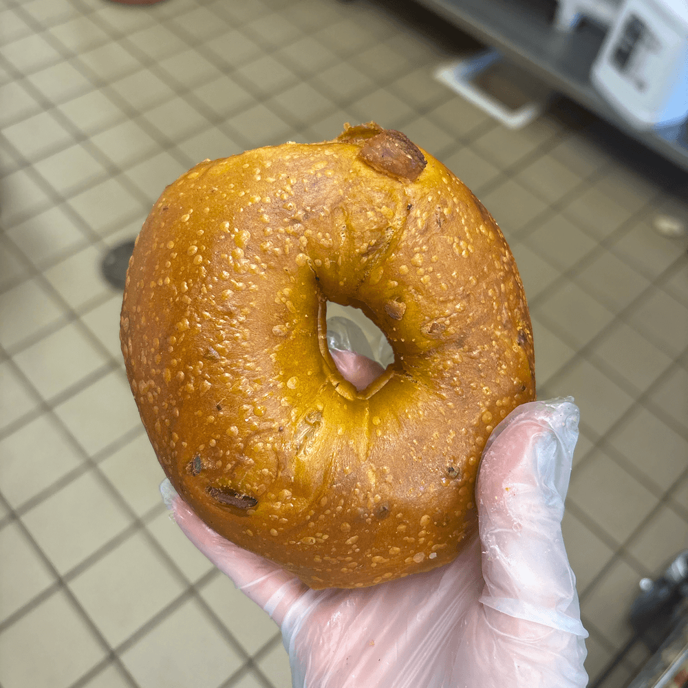 Maple Bacon Bagel