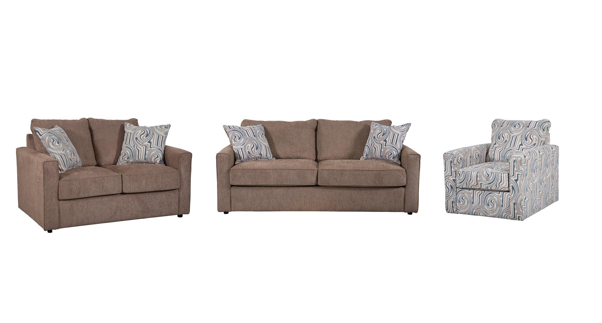 Delilah Sofa, Loveseat, and Chair