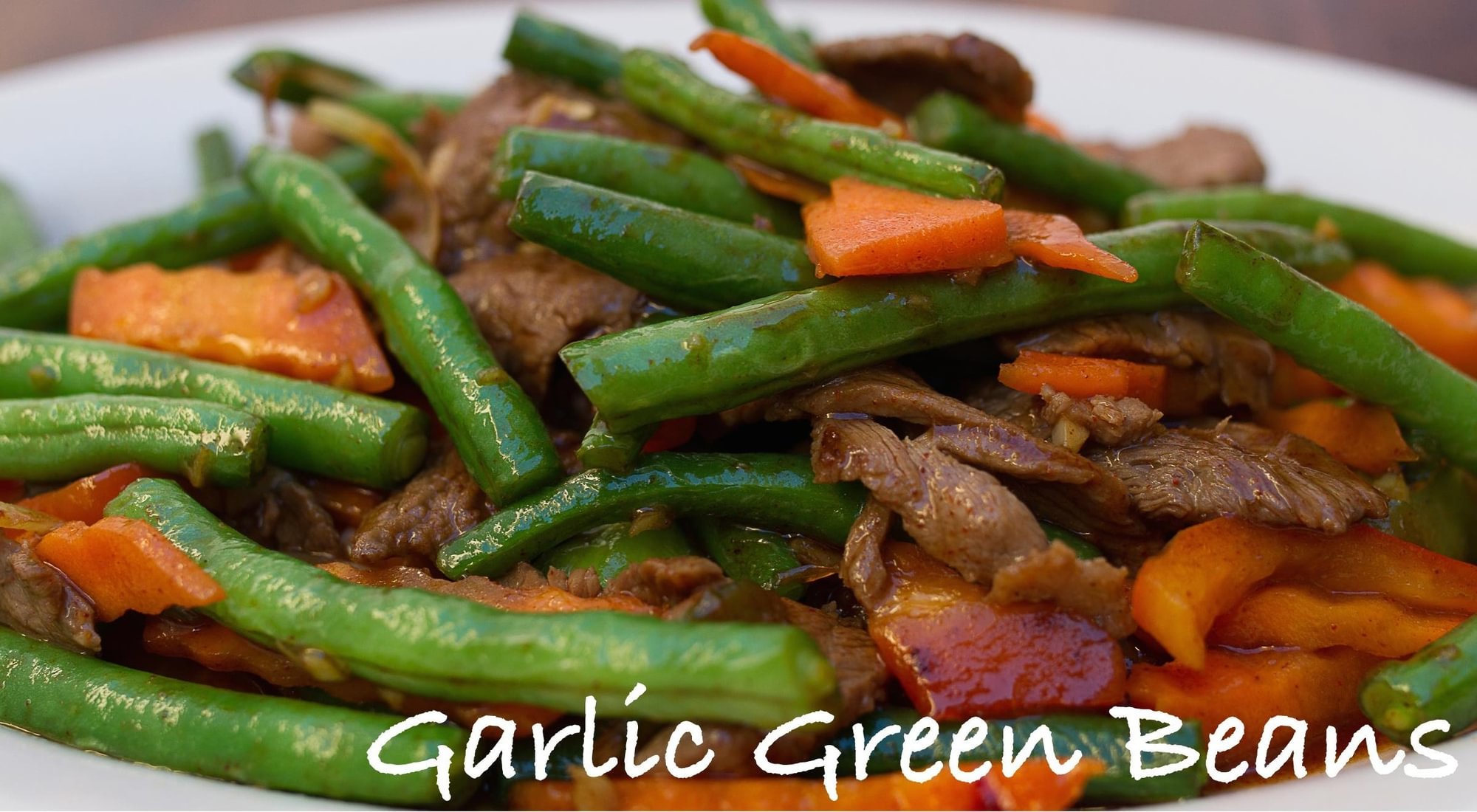 Garlic Green Bean Stir-Fry