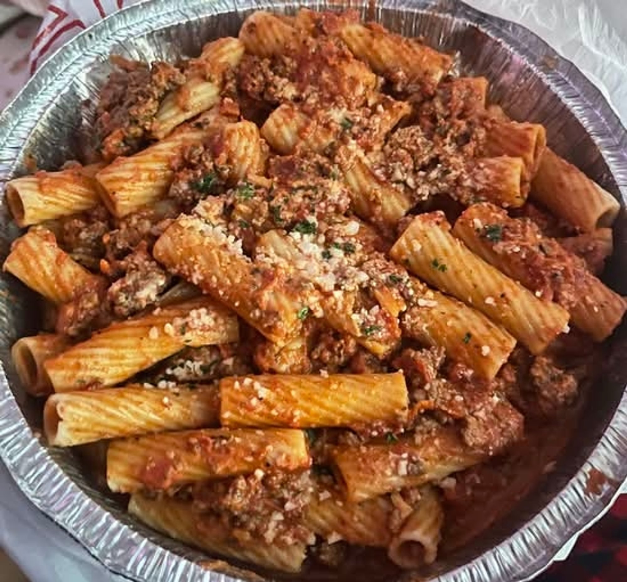 Rigatoni Bolognese