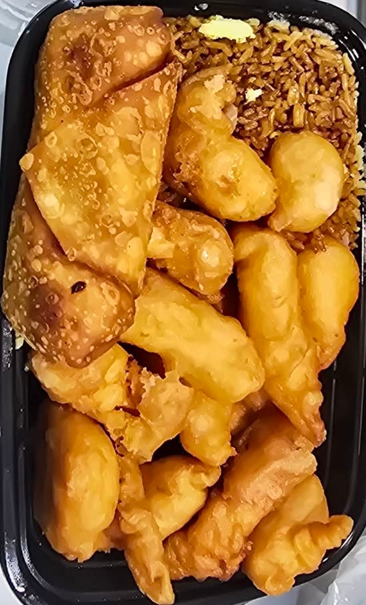 Dinner Sweet & Sour Pork Combination Platter