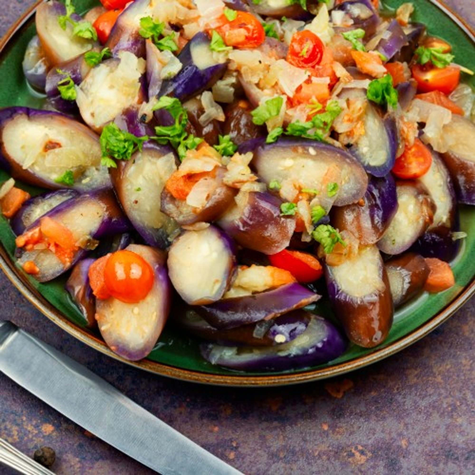 Eggplant Basil