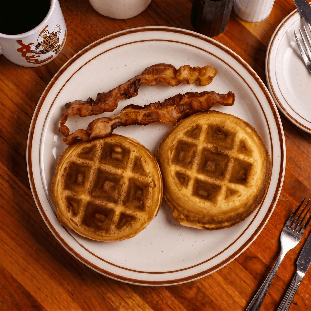 Kids' Waffle with Bacon