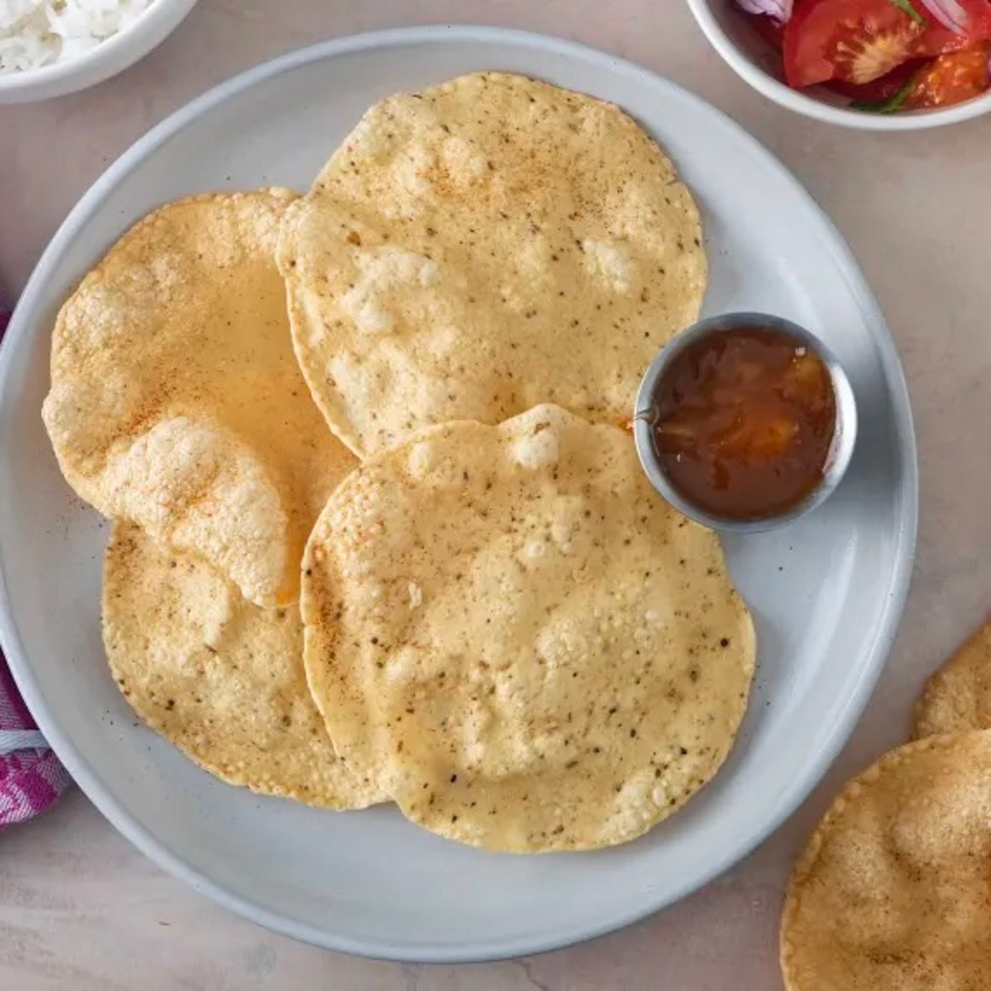 Papadum (3 Pcs)