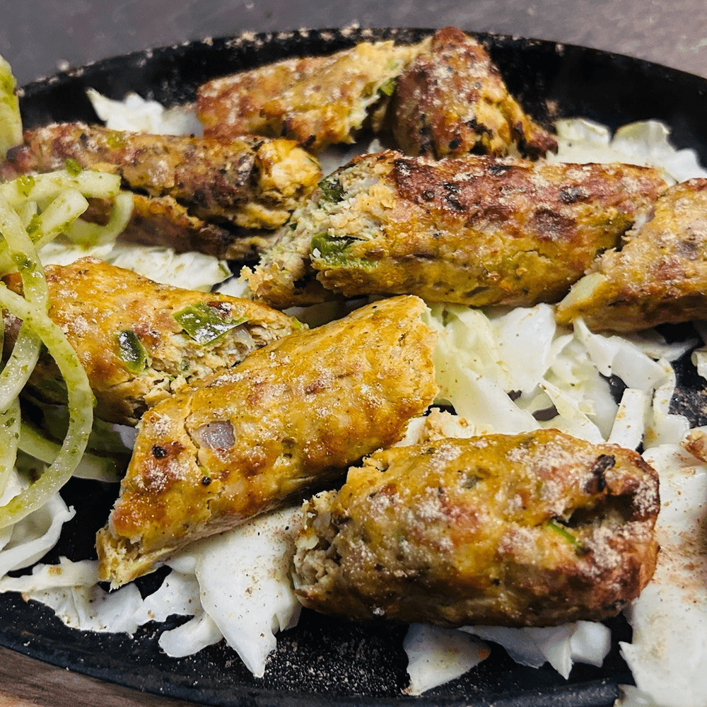 Chicken Seekh Kabobs