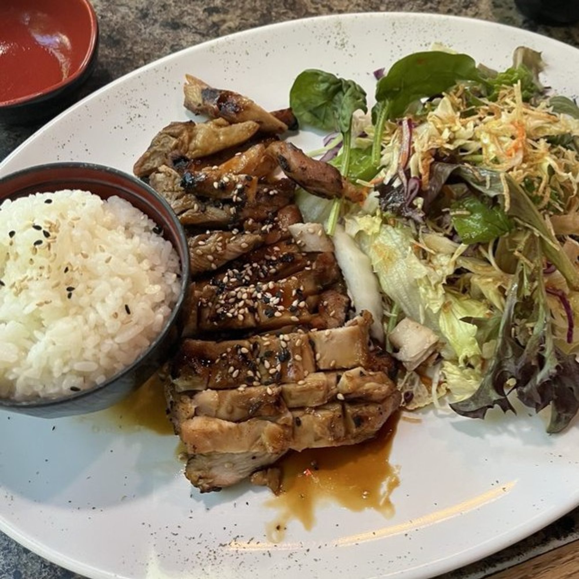 Chicken Teriyaki Plate(O)