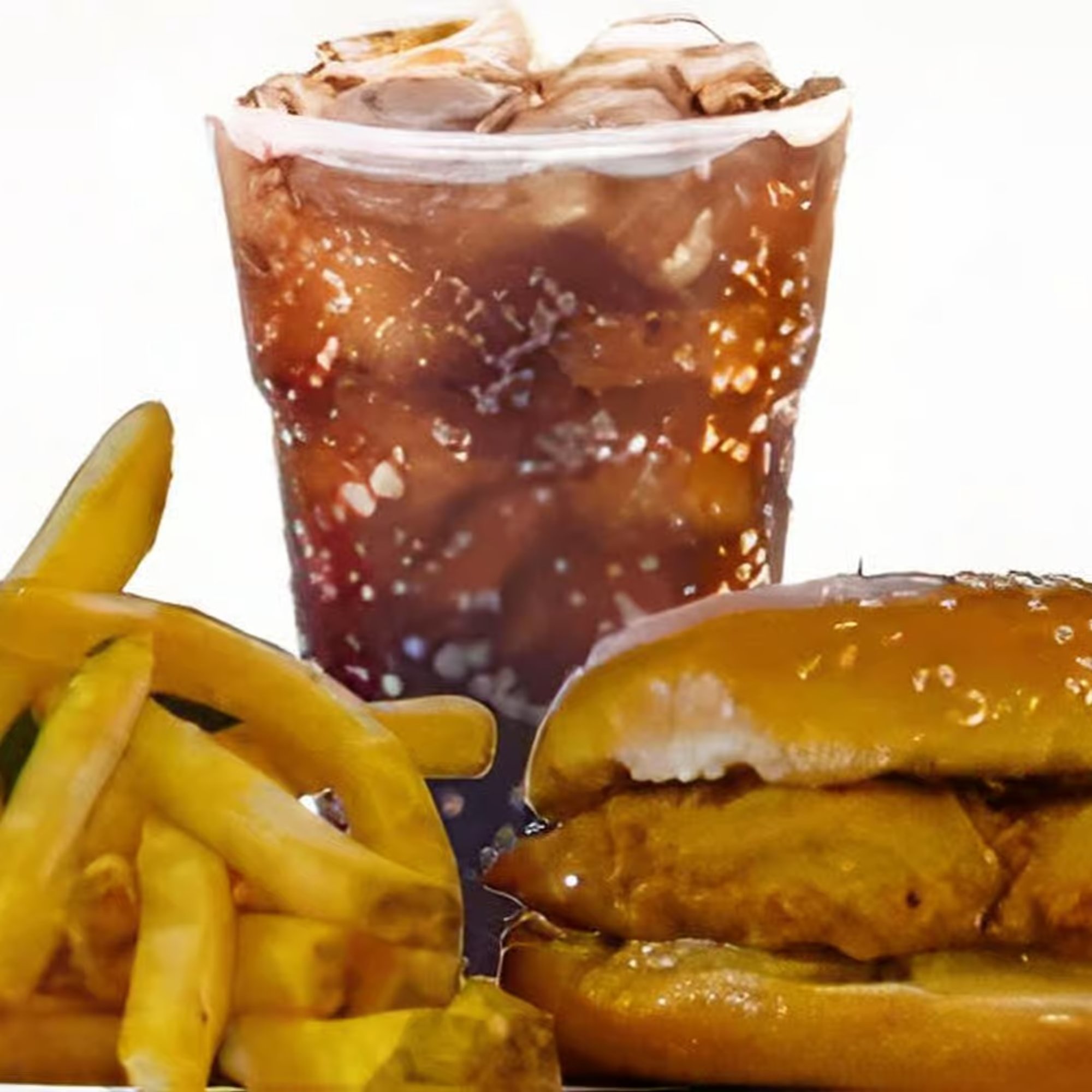 Augie's CHICKADEE Sandwich Combo (w/ BBQ Cream Sauce)
