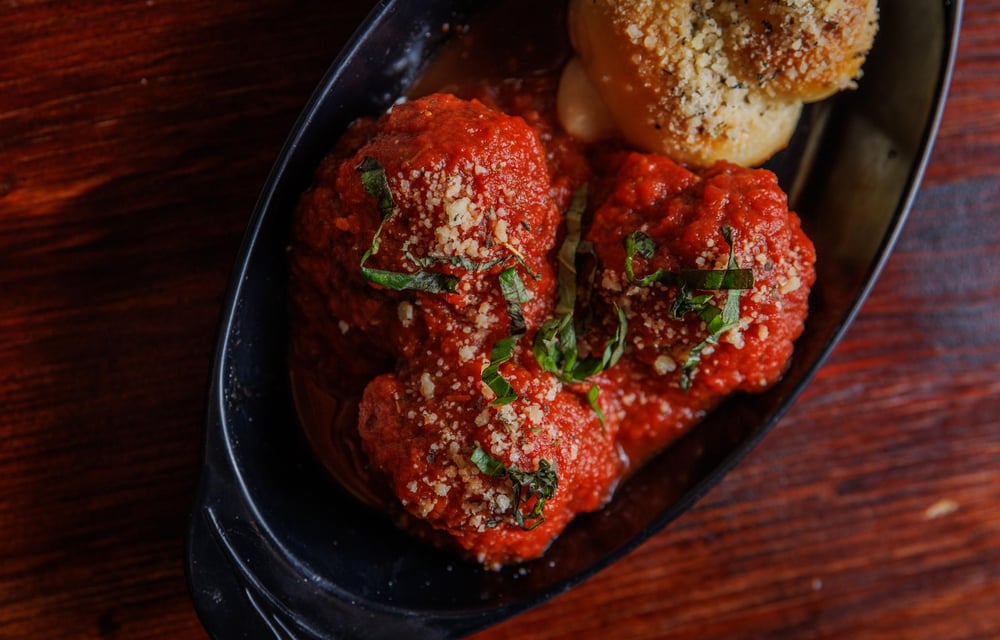 Sicilian Beef Meatballs