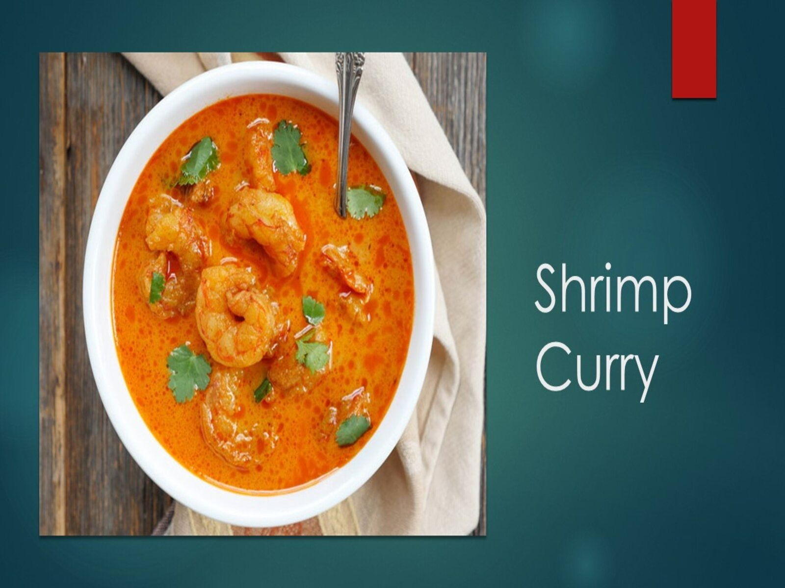 Madras Shrimp Curry