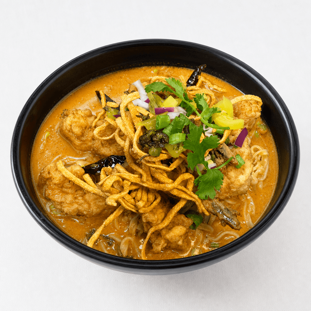 Khao Soi W/ Seafood Noodle Soup