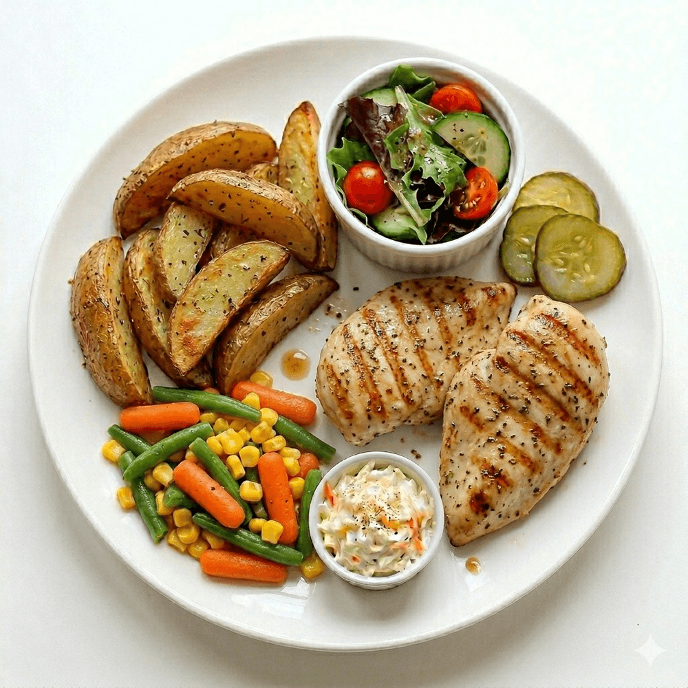 Grilled Chicken Breast Dinner