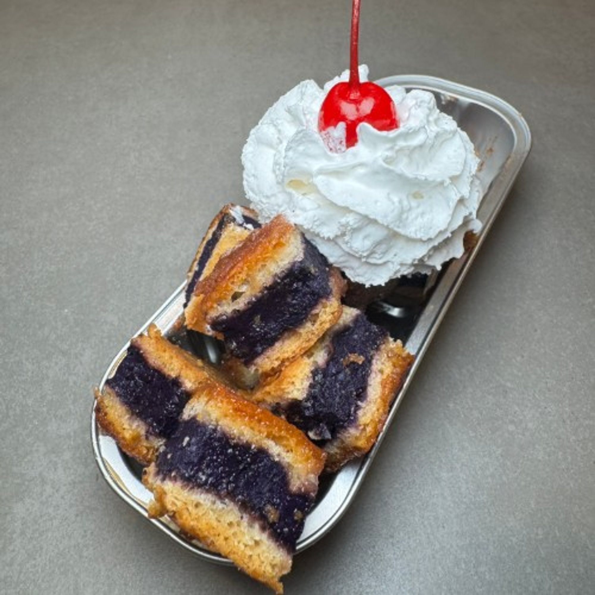 Ube Churro Cheescake