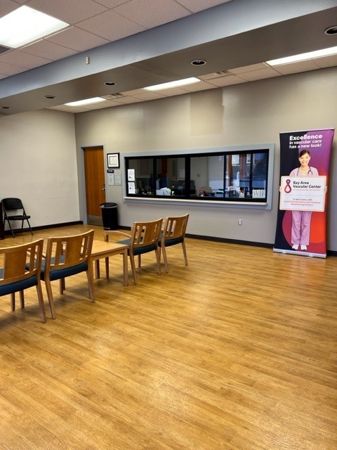 The lobby of Bay Area Vascular Center