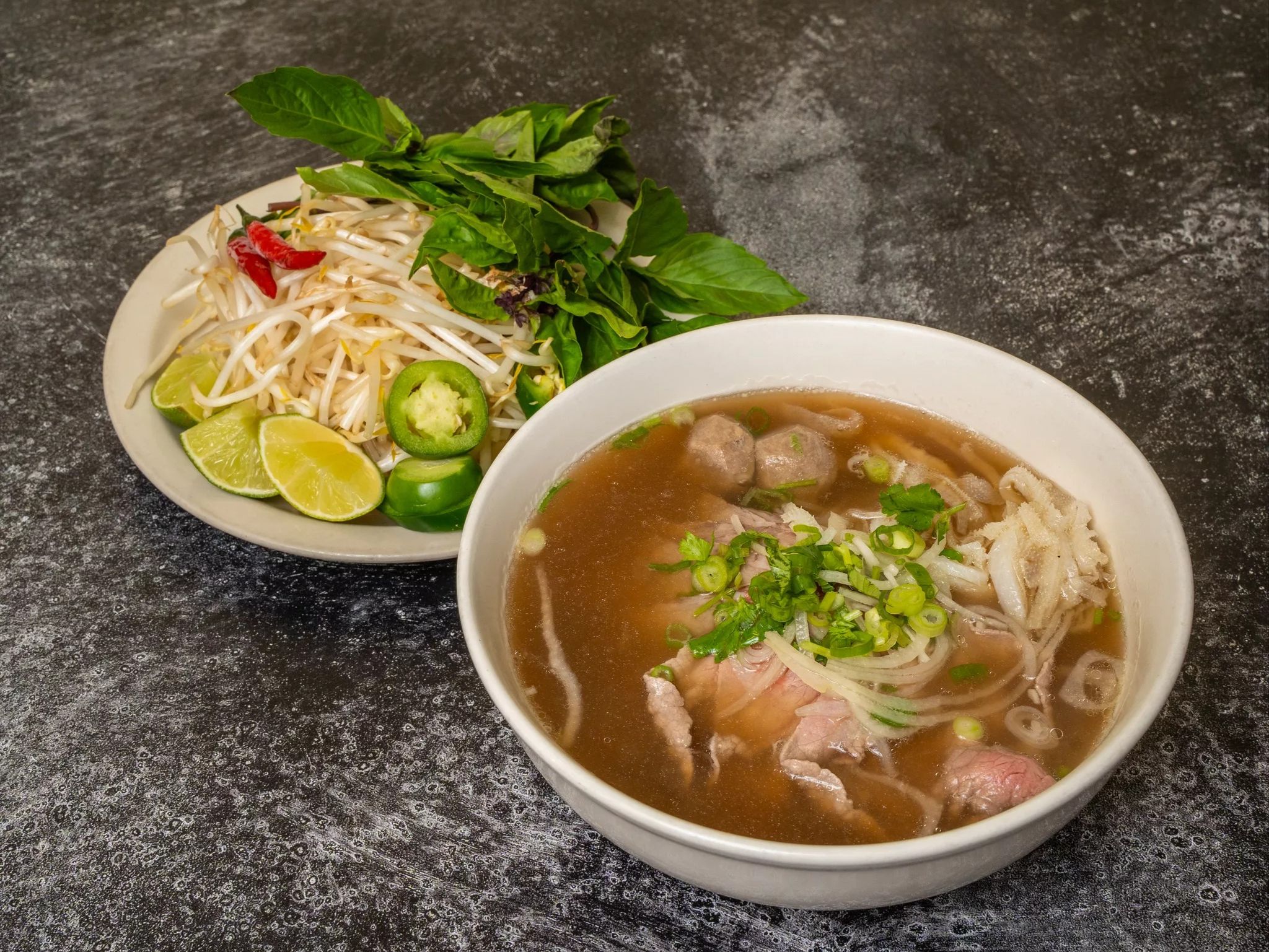 Pho Brisket & Meatball