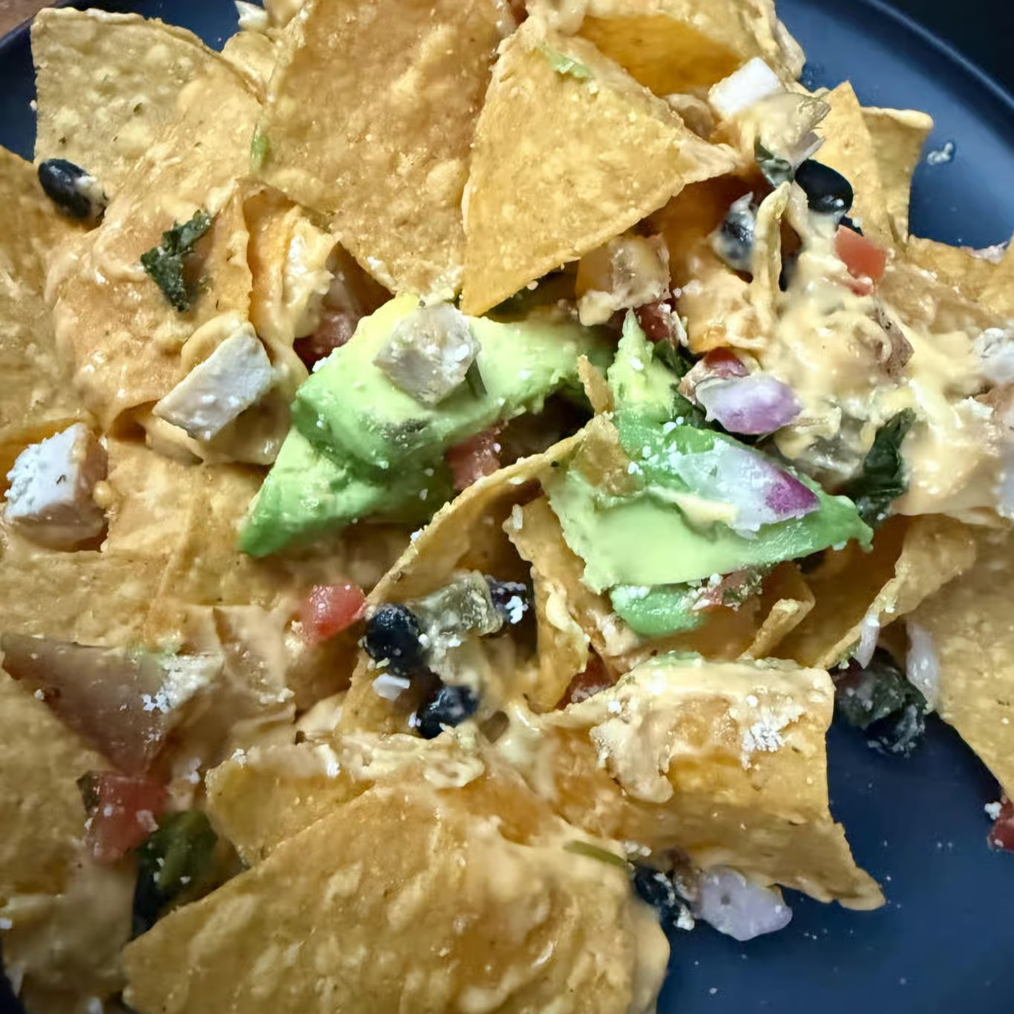 Smoked Chicken Nachos