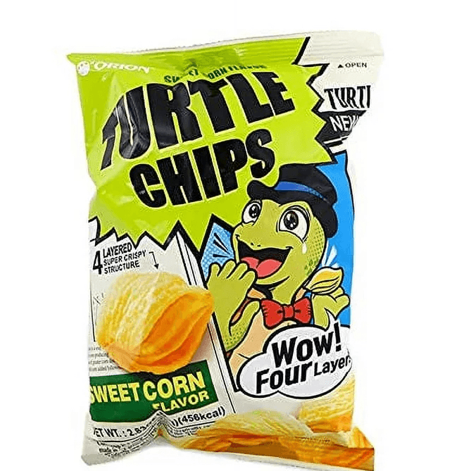 Sweet Corn Turtle Chips