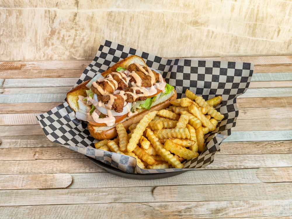 6" Fried Oyster Poboy