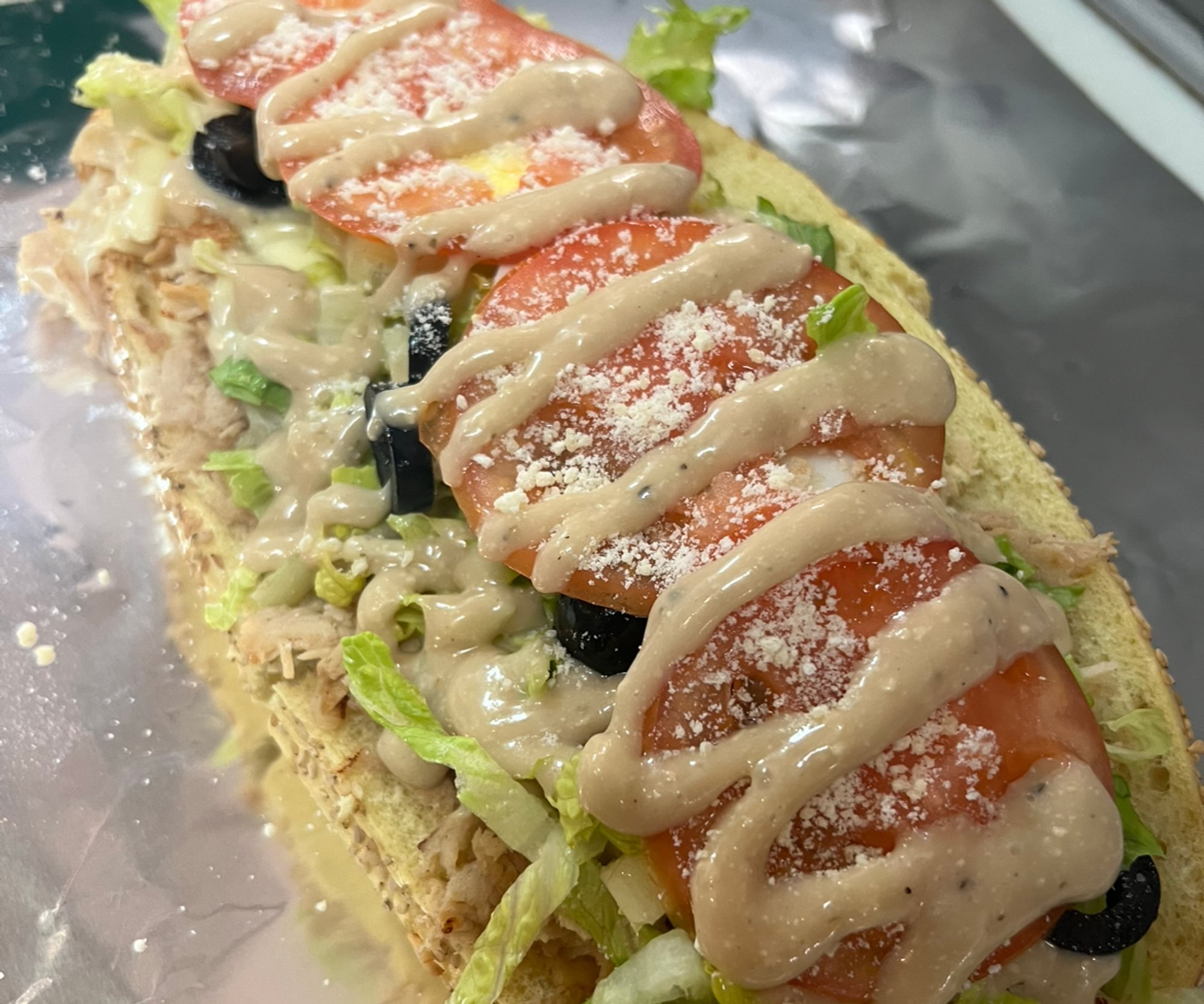 Chicken Caesar Cheese Steak