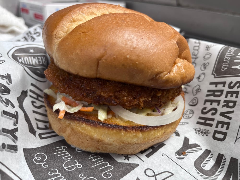 Crab Cake Sandwich